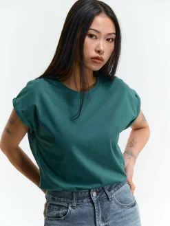 GATE Basic bawełniana koszulka| Koszulki I Topy·Koszulki