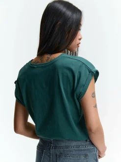 GATE Basic bawełniana koszulka| Koszulki I Topy·Koszulki