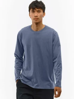 GATE Basic bawełniana koszulka| Koszulki·Koszulki Z Długim Rękawem|Koszulki·Basic Koszulki I Podkoszulki