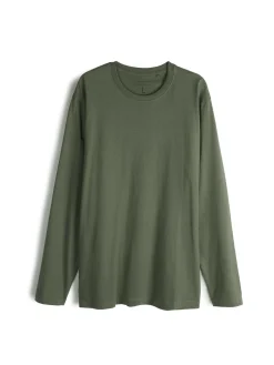 GATE Basic bawełniana koszulka| Koszulki·Koszulki Z Długim Rękawem|Koszulki·Basic Koszulki I Podkoszulki