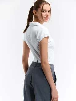 GATE Basic bawełniana koszulka| Koszulki I Topy·Koszulki