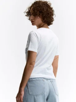 GATE Basic bawełniana koszulka| Koszulki I Topy·Koszulki