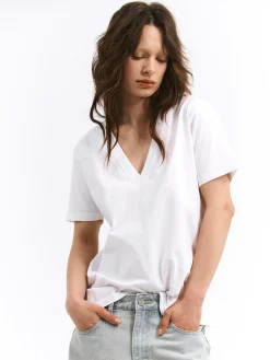 GATE Basic bawełniana koszulka| Koszulki I Topy·Koszulki