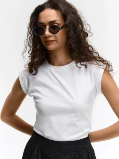 GATE Basic bawełniana koszulka| Koszulki I Topy·Koszulki