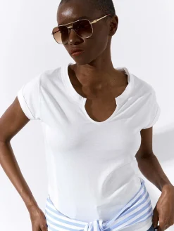 GATE Basic bawełniana koszulka| Koszulki I Topy·Koszulki