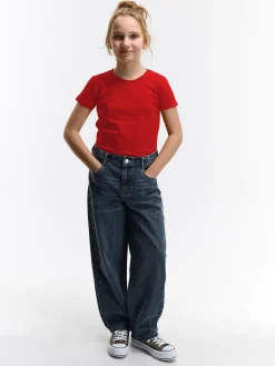 GATE Basic bawełniana koszulka|Dzieci Dziewczynki·Koszulki I Topy