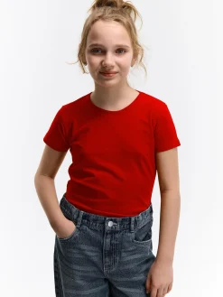 GATE Basic bawełniana koszulka|Dzieci Dziewczynki·Koszulki I Topy