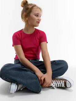 GATE Basic bawełniana koszulka|Dzieci Dziewczynki·Koszulki I Topy