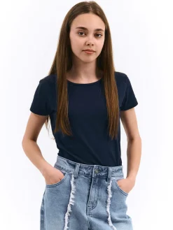 GATE Basic bawełniana koszulka|Dzieci Dziewczynki·Koszulki I Topy