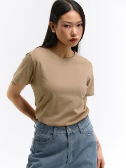 GATE Basic bawełniana koszulka| Koszulki I Topy·Koszulki