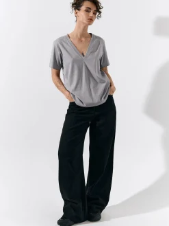 GATE Basic bawełniana koszulka| Koszulki I Topy·Koszulki