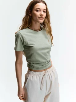 GATE Basic bawełniana koszulka| Koszulki I Topy·Koszulki