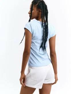 GATE Basic bawełniana koszulka| Koszulki I Topy·Koszulki