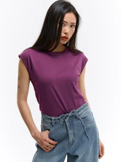 GATE Basic bawełniana koszulka| Koszulki I Topy·Koszulki