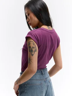 GATE Basic bawełniana koszulka| Koszulki I Topy·Koszulki