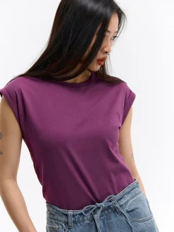 GATE Basic bawełniana koszulka| Koszulki I Topy·Koszulki