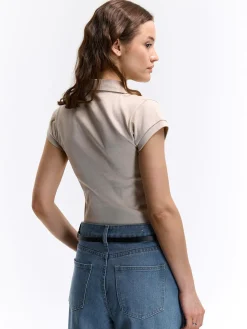 GATE Basic bawełniana koszulka| Koszulki I Topy·Koszulki