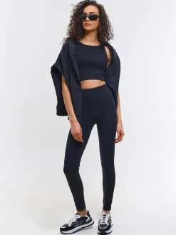 GATE Basic bawełniane legginsy| Spodnie·Legginsy