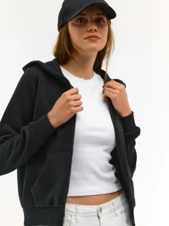 GATE Basic bluza na zamek| Swetry I Bluzy·Bluzy