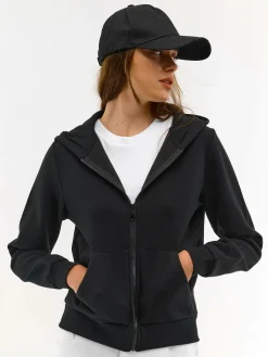 GATE Basic bluza na zamek| Swetry I Bluzy·Bluzy