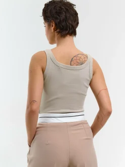 GATE Basic bokserka damska| Koszulki I Topy·Podkoszulki ☀️