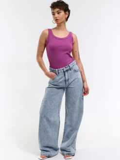 GATE Basic bokserka damska| Koszulki I Topy·Podkoszulki ☀️