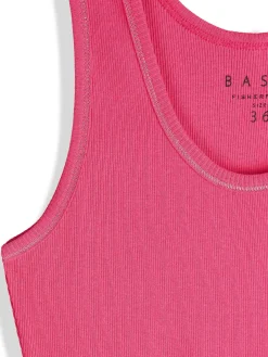 GATE Basic bokserka damska ze splotu żeberkowego| Koszulki I Topy·Podkoszulki ☀️