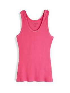 GATE Basic bokserka damska ze splotu żeberkowego| Koszulki I Topy·Podkoszulki ☀️