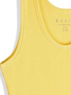 GATE Basic bokserka damska ze splotu żeberkowego| Koszulki I Topy·Podkoszulki ☀️