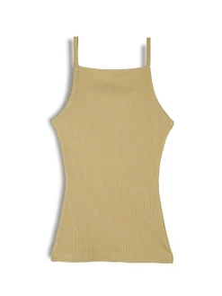 GATE Basic bokserka damska ze splotu żeberkowego| Koszulki I Topy·Podkoszulki ☀️