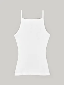 GATE Basic bokserka damska ze splotu żeberkowego| Koszulki I Topy·Podkoszulki ☀️