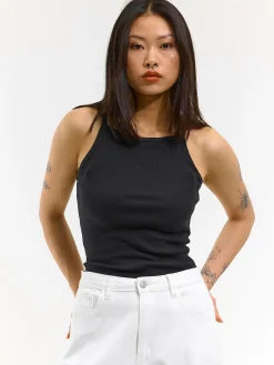 GATE Basic bokserka damska ze splotu żeberkowego| Koszulki I Topy·Podkoszulki ☀️