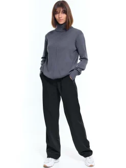 GATE Basic golf w prążki| Koszulki I Topy·Golfy|Swetry I Bluzy·Swetry