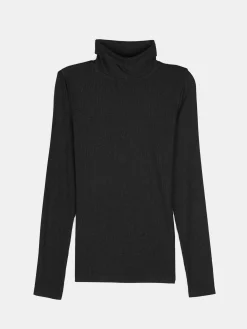 GATE Basic golf z żebrowanej dzianiny| Koszulki I Topy·Golfy