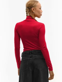 GATE Basic golf z żebrowanej dzianiny| Koszulki I Topy·Golfy