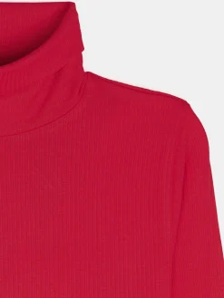 GATE Basic golf z żebrowanej dzianiny| Koszulki I Topy·Golfy