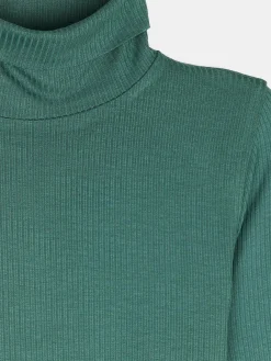 GATE Basic golf z żebrowanej dzianiny| Koszulki I Topy·Golfy