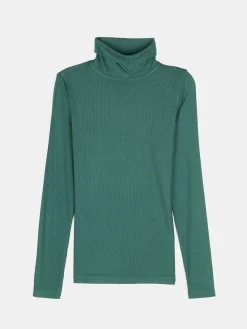 GATE Basic golf z żebrowanej dzianiny| Koszulki I Topy·Golfy