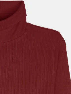 GATE Basic golf z żebrowanej dzianiny| Koszulki I Topy·Golfy