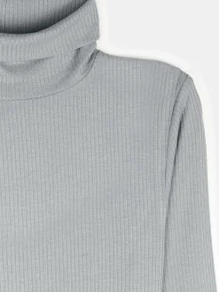 GATE Basic golf z żebrowanej dzianiny| Koszulki I Topy·Golfy