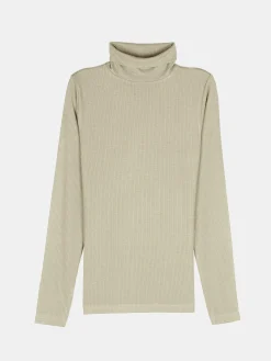 GATE Basic golf z żebrowanej dzianiny| Koszulki I Topy·Golfy