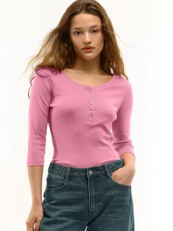 GATE Basic koszulka z guzikami| Koszulki I Topy·Koszulki