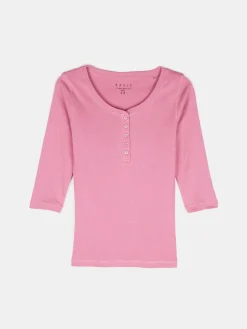 GATE Basic koszulka z guzikami| Koszulki I Topy·Koszulki