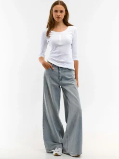 GATE Basic koszulka z guzikami| Koszulki I Topy·Koszulki