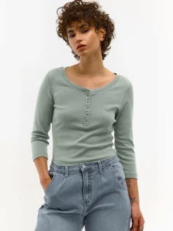 GATE Basic koszulka z guzikami| Koszulki I Topy·Koszulki