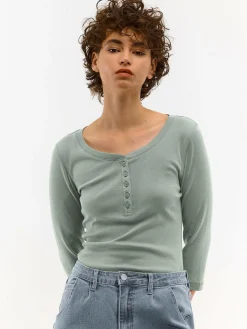 GATE Basic koszulka z guzikami| Koszulki I Topy·Koszulki