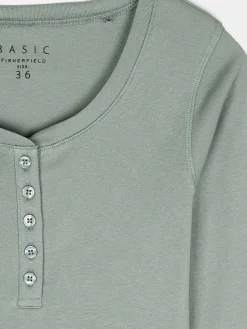 GATE Basic koszulka z guzikami| Koszulki I Topy·Koszulki