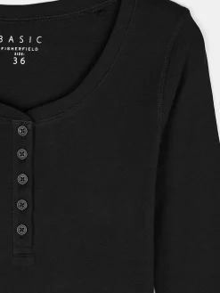 GATE Basic koszulka z guzikami| Koszulki I Topy·Koszulki