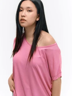 GATE Basic koszulka z wiskozy| Koszulki I Topy·Koszulki