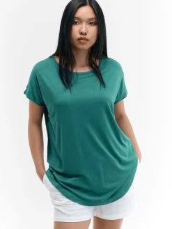 GATE Basic koszulka z wiskozy| Koszulki I Topy·Koszulki